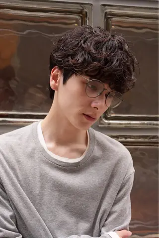 パーマ メンズ 安藤幹人 メンズパーマのヘアスタイル