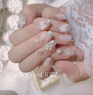 ネイル 24時まで❤︎韓国、 ワンホンネイルのネイルデザイン