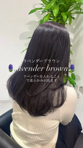 ロング カラー レイヤーカット🎀× 韓国風🇰🇷正源のヘアスタイル
