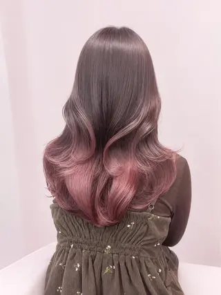 カラー Azu🩰/アレンジ /透明感カラー🎀/のヘアスタイル