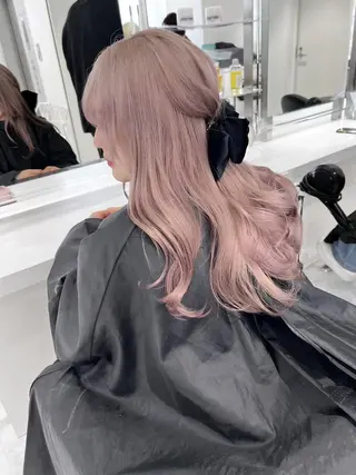 カラー ♡LAND♡ 透明感モテカラー♡のヘアスタイル