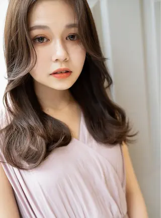 セミロング カラー ACRO 梅田店のヘアスタイル