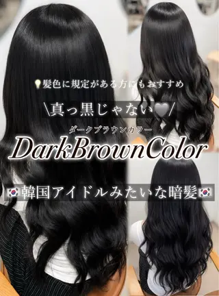 ロング 韓国風カラー🇰🇷 髪質改善RIKU新宿のヘアスタイル