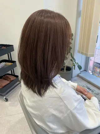 ミディアム 🍓暖色カラー🍓 fuminaのヘアスタイル