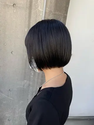 ミディアム ヘアアレンジ 縮毛矯正/髪質改善/ ブリーチ毛/木元渓太のヘアスタイル