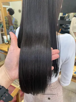 セミロング カラー LAGOM hair 《池袋》のヘアスタイル