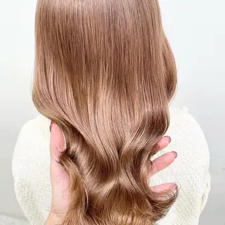 ロング カラー 🍒韓国暖色ヘア NO.1🍒🪽のヘアスタイル