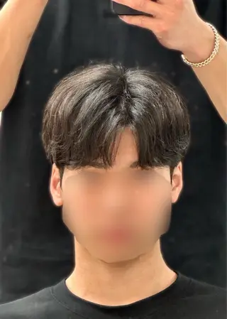 メンズ 可愛い顔周りカット お任せください✨中川のヘアスタイル
