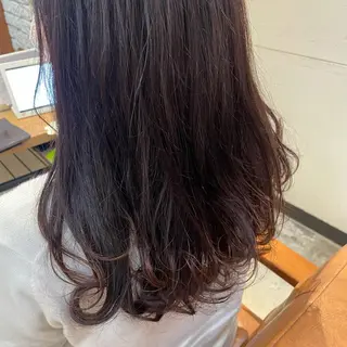 ロング カラー 北川 智海のヘアスタイル