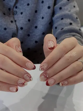 ネイル KARIN🦢 韓国⌇ワンホンネイルのネイルデザイン