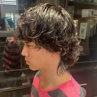 メンズ 、 ハルナのヘアスタイル