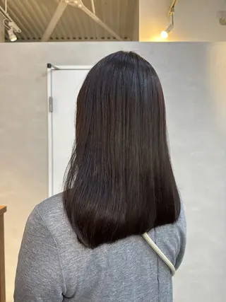 ミディアム カラー soa.ママ美容師 寺田典子のヘアスタイル