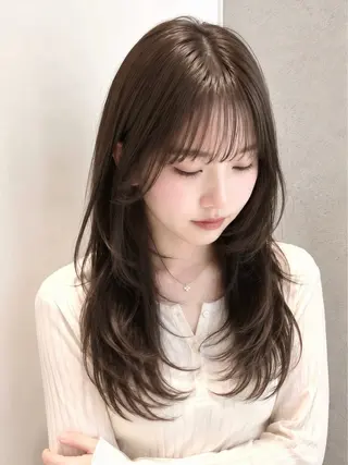 ロング 🎀asumi🍓 モデル様募集中🎀のヘアスタイル