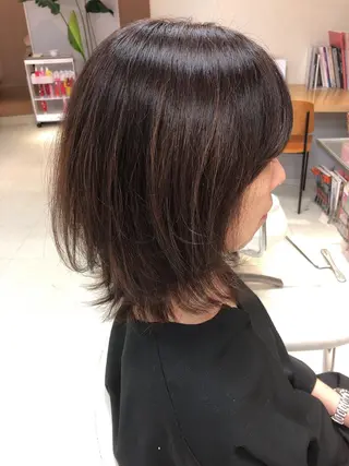 ショート 阿部 美咲のヘアスタイル