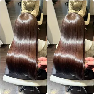 ロング カラー 🌹ULTOWA🌹 髪質改善/縮毛/店長のヘアスタイル