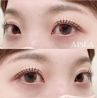 マツエク・マツパ APiLA HASHIMOTOのマツエク・マツパデザイン
