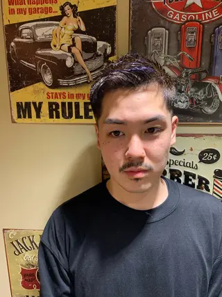 メンズ プレミアムバーバー 草野のヘアスタイル