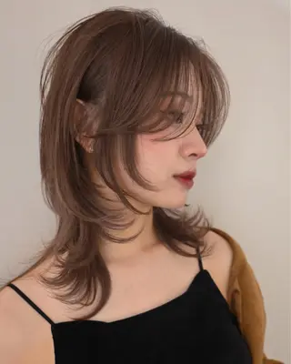 カラー aya / ニュアンスカラーのヘアスタイル