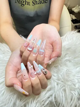 ネイル ANH ゴテゴテネイルのネイルデザイン
