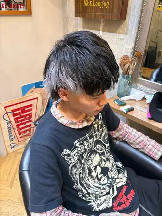 カラー ヘアアレンジ メンズ MIRAI パーマ/エクステのヘアスタイル