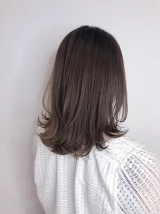 ミディアム カラー ヘアアレンジ 【公式】amble luxe池袋東口🩷のヘアスタイル