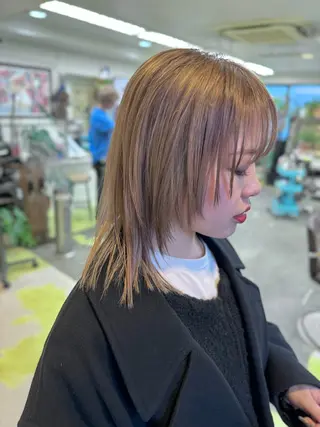 ミディアム Moca 〰️のヘアスタイル