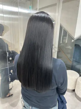 ロング カラー パーマ 髪質改善特化【荻窪】 RYOTOのヘアスタイル