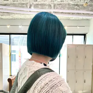 ショート カラー 朝が楽になるパーマ /ミリヤのヘアスタイル