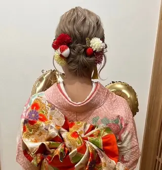 ヘアアレンジ 岡田 七海のヘアスタイル
