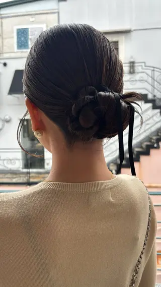 ヘアアレンジ 軍司 美夏のヘアスタイル