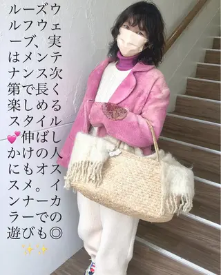 ミディアム カラー パーマ ナチュラルオーブン 大村店🍀深松孝枝のヘアスタイル