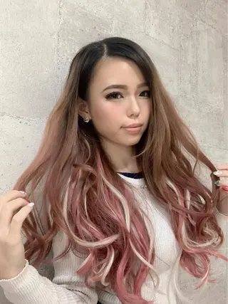 ロング 🌸ドレスアップ 心斎橋店🌸のヘアスタイル