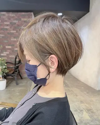 ショート 髪質改善✨ストレート オグ✂️/ショートのヘアスタイル