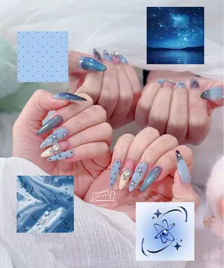 セミロング Hi beauty 渋谷のネイルデザイン