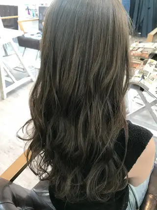 ロング カラー 塚本 昂のヘアスタイル