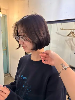 カラー うる艶ストレート/ 縮毛矯正 Manaのヘアスタイル