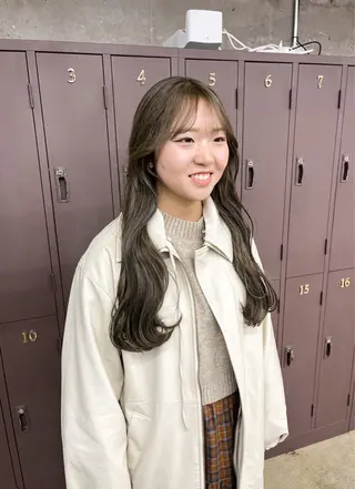 ロング 中江 友哉のヘアスタイル