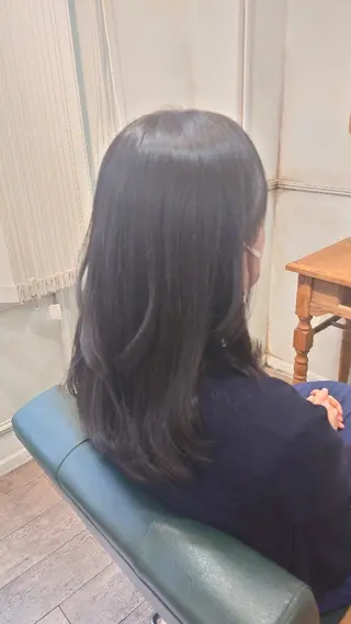 ミディアム ナカヤマ ヒロトのヘアスタイル