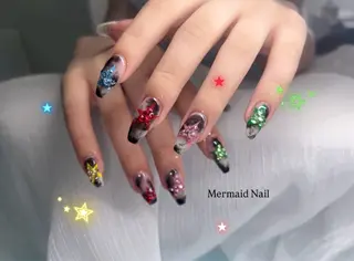 ネイル Mermaid Nail / りりかのネイルデザイン