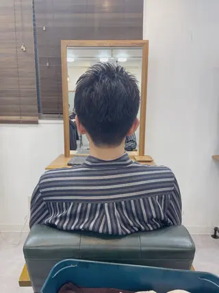 メンズ lore 中村かれんのヘアスタイル