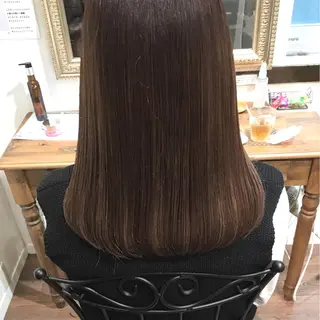 ロング カラー ヘアアレンジ 柔らか垢抜けｶﾗｰと ｶｯﾄ🫧ASUKAのヘアスタイル
