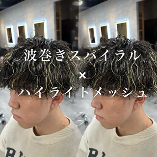 カラー メンズ 札幌メンズ指名 No. 1/光👑のヘアスタイル