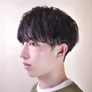 ショート メンズ 髪質改善 常世田のヘアスタイル
