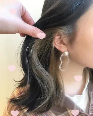 ミディアム カラー 新宿駅近♡個室 ♡関口三都季🌜のヘアスタイル