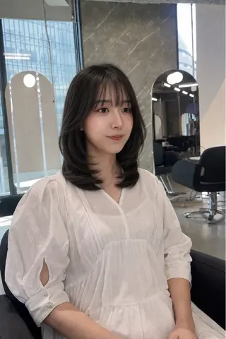 ミディアム カラー 髪質改善🫧 カラー特化/Hinaのヘアスタイル