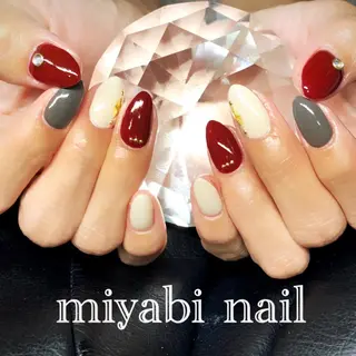 ネイル miyabi nail 桂川駅近くのネイルデザイン