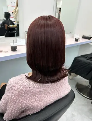 ミディアム カラー ヘアアレンジ ブリーチなしの達人 🌈KAITOのヘアスタイル