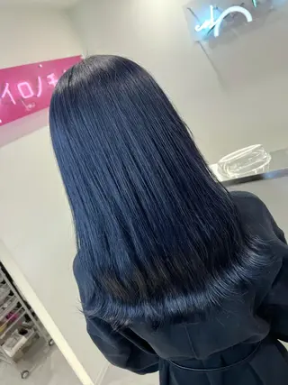 ロング カラー ハイトーン特化サロン 💎MOCA💎のヘアスタイル