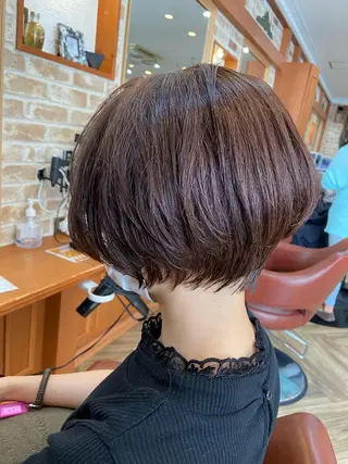 ショート 再現性◎✨艶髪🔆 川﨑友稀のヘアスタイル