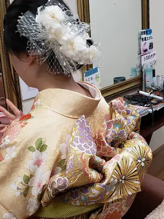 金町美容室 お洒落roomルシアのヘアスタイル